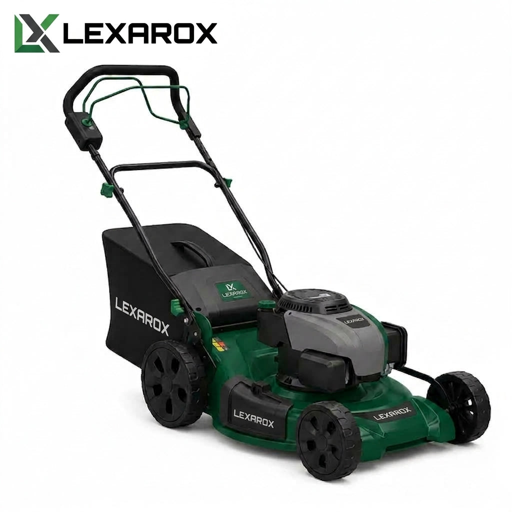 lexarox TurfMaster 20-Inch 185cc PowerMove 3-in-1 Lawn Mower